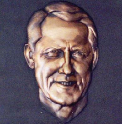 Hp Pavillion At San Jose Hall Of Fame. Bronze Bas Relief Plaque.